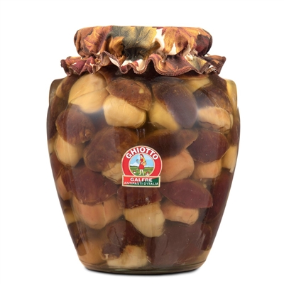 Galfrè Antipasti d'Italia Whole Porcini Mushrooms in Olive Oil - 3 Kg Jar