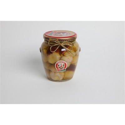 Whole Porcini Mushrooms in oil olive-Jar gr. 530 - Italian Artisan Product