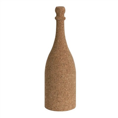 Renoir Lamp bottle - solid cork lamp with LED and remote control light