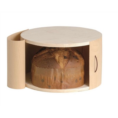 Wooden Leaf Cylinder for Gift Basket - 25