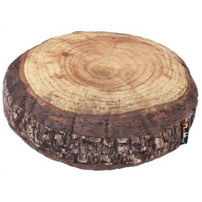 MeroWings Cuscino Gigante a forma di Ceppo di Tronco - 10 x 60 cm - Forest Annual Ring Cushion