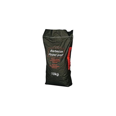 Charcoal for Barbecue Hyper Prof of Firewood Pure - 10 kg bag