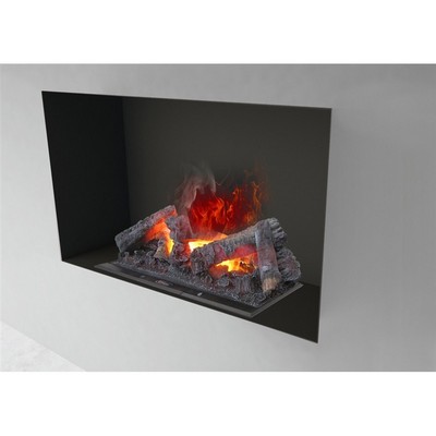 INCASSO 90 ACQUA - Electric fireplace for recess