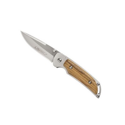 Pieghevole Ulivo - Foldable knife with stainless steel blade, olive wood handle