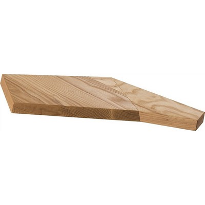 Due Cigni - Linea Vela - tablero de corte hecho de madera de cenizas 25x20x2,3 cm - Hecho en Italia