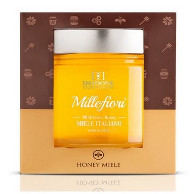 Handmade Sicilian Millefiori Honey - 270g Jar