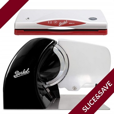 Berkel Slicer Home line 250 + Minivac - The Berkel System (Black)