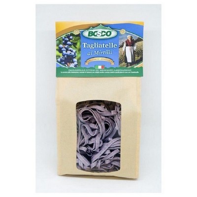 BOSCO Bosco - Tagliatelle with Blueberries in Bag - Carton of 10 packs of 250g
