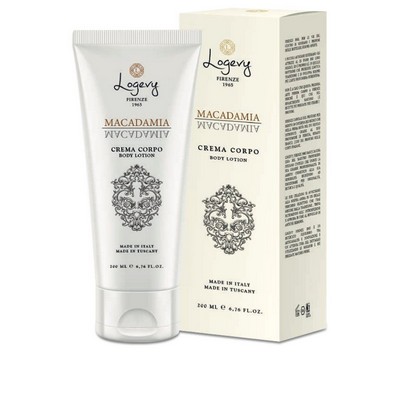 Logevy Body Creams - 200 ml tube for Skin Fragrance - Macadamia