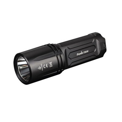 Rechargeable torch with a very wide beam distance