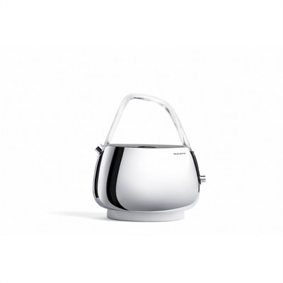 jacqueline - stainless steel electronic kettle with transparent handle
