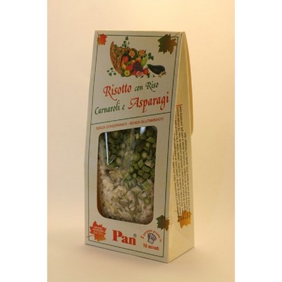 risoto extra - risoto com aspargos - 300 g