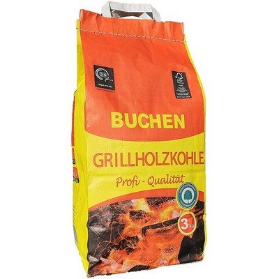 FEUERDESIGN - BBQ Charcoal for Vesuvio/Mayon/Teide Models - 3 kg bag