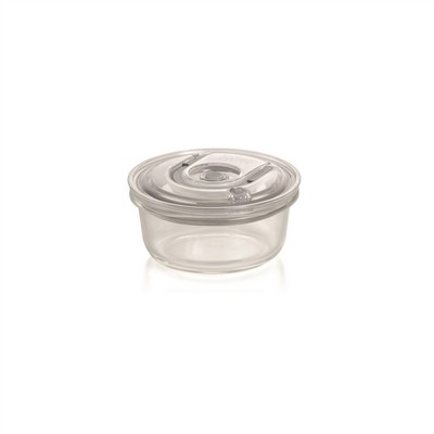 CASO Design Transparent round container for vacuum packaging 370 ml