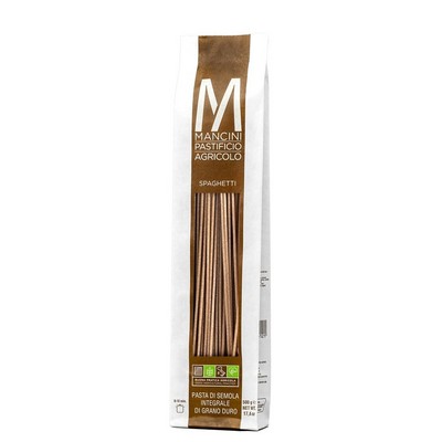 Mancini Pastificio Agricolo - Wholemeal Line - Spaghetti - 500 g