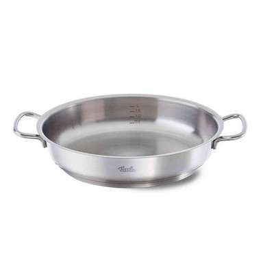 Fissler - Nanjing Stainless steel wok pan 36 cm with glass lid Fissler Pans  and pots Products