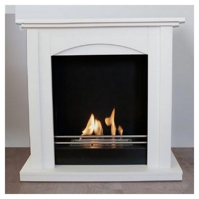 Tecno Air System BIO-FIREPLACE from the floor - MATERA - White