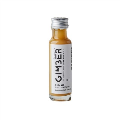 Gimber Gimber - Bevanda analcolica a base di Zenzero, Limone ed Erbe - Shot 20 ml
