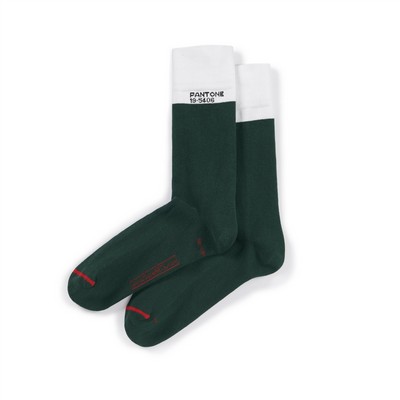 PANTONE™ Pantone Solid Colours Socks - Dark Green - 40-46