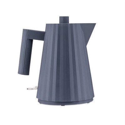 Alessi - Plissè - Electric kettle in thermoplastic resin - 2400 W - 100 cl - Gray