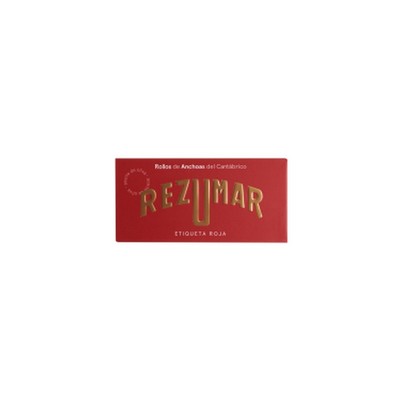 Rezumar Rezumar - Etiqueta Roja - Rolled Cantabrian Anchovy Fillets - 50 g