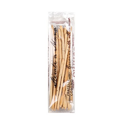 Fratelli Comino Fratelli Comino - Hand-Stretched Black Olive Breadsticks - 250 g