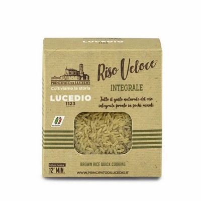 Quick Parboiled Wholemeal Rice - 500 g - Packaged in a Protective Atmosphere and Cardboard Case