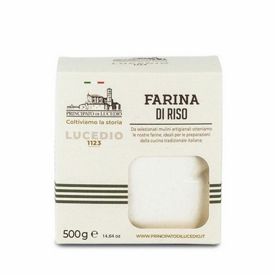 Principato di Lucedio Rice Flour - 500 g - Packaged in a Protective Atmosphere and Cardboard Box