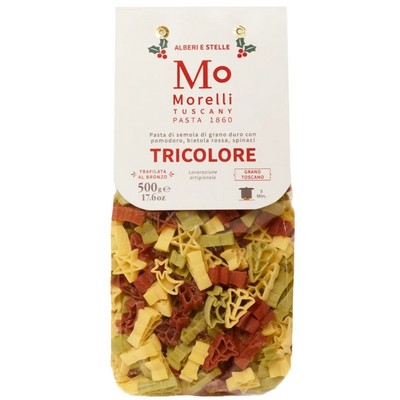 Antico Pastificio Morelli - Multicolour - Tricolour - Trees and Stars - 500 g
