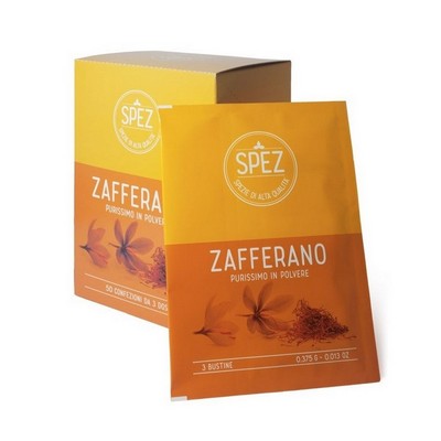 Spez Spez - Pure Saffron Powder - Sachet of 0.375 g - 25 Pieces