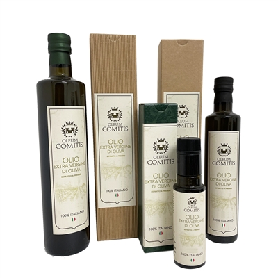 Geschenkset mit nativem Olivenöl extra mit 3 Flaschen