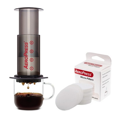 AeroPress - Special Bundle with Original Coffee Maker + 350 microfilters