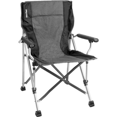chaise raptor noire et grise - charge max : 110 kg - dimensions : 51 x 44 x h48/90 cm
