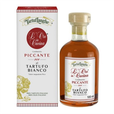 Tartuflanghe ORO IN CUCINA® Spicy Condiment based on Extra Virgin Olive Oil and White Truffle - 100 ml