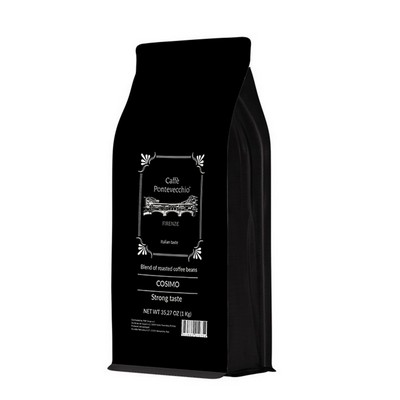 Caffè Pontevecchio Firenze COSIMO Kaffeebohnen – Starkes Aroma – 1 kg