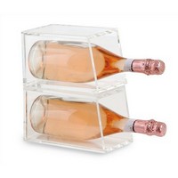photo Refrigerador de vino acrÃ­lico 2 botellas 1