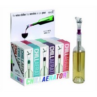 photo Aireador de enfriamiento único para vino: enfría, oxigena, vierte y tapa sus botellas 1