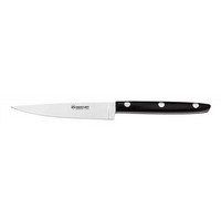 photo Paring Knife 11 cm - Stainless Steel Satin Finish - Dolphin Line - Black Handle 1