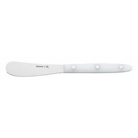 photo Butter or Soft Cheese Spreader Knife 8 cm - Stainless Steel Satin Finish - Delfino Line - Man 1