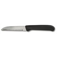 photo Vegetable decoration knife with black ceramic blade 1