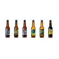 photo CERVEJA ARTESANAL - DEGUSTAÇÃO mix de 6 cervejas artesanais (6x33cl) 1