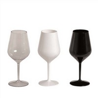 photo Unbreakable Goblet 47 - Set of 6 Goblets - Plastic Goblet (Tritan) Available in 3 colours: transpar 1