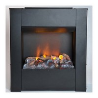photo WALL FIRE ENGINE BLACK - Electric water fireplace 1