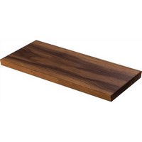 photo DUE CIGNI - 7x2 Line - Small smooth chopping board in walnut wood - Made in Italy 1