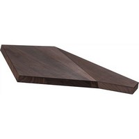photo DUE CIGNI - Vela Line - Walnut Wood Chopping Board 36x25.5x2.3 cm - Made in Italy 1
