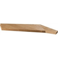 photo DUE CIGNI - Ligne Vela - Planche à découper en bois de frêne 48x20x2,3 cm - Fabriquée en Italie 1