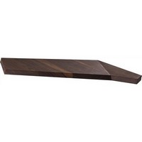 photo DUE CIGNI - Vela Line - Walnut Wood Chopping Board 48x20x2.3 cm - Made in Italy 1