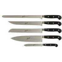 photo Berkel - Adhoc Juego de 5 cuchillos chef negros 1