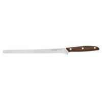 photo 1896 Line - Narrow Prosciutto Ham Knife CM 24 - Stainless Steel 4116 Blade and Walnut Handle 1