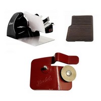 photo Home Line 200 Black + Heat-treated Ash Chopping Board + Sharpener Accessory for Home Line 1